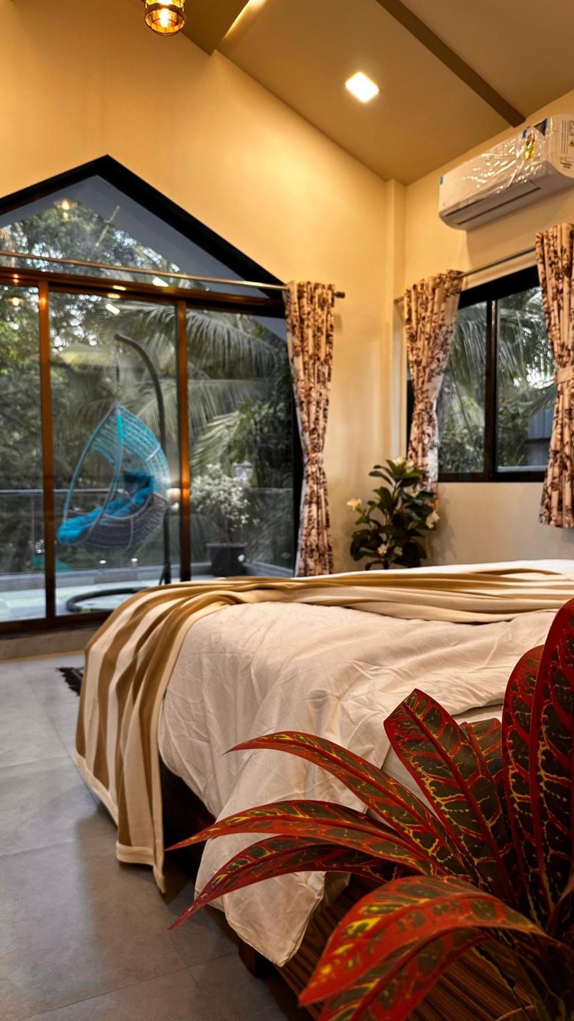 Seas The Day Luxurious 5Bhk Villa 2Min From Awas Beach With Huge Private Pool Alībāg Dış mekan fotoğraf