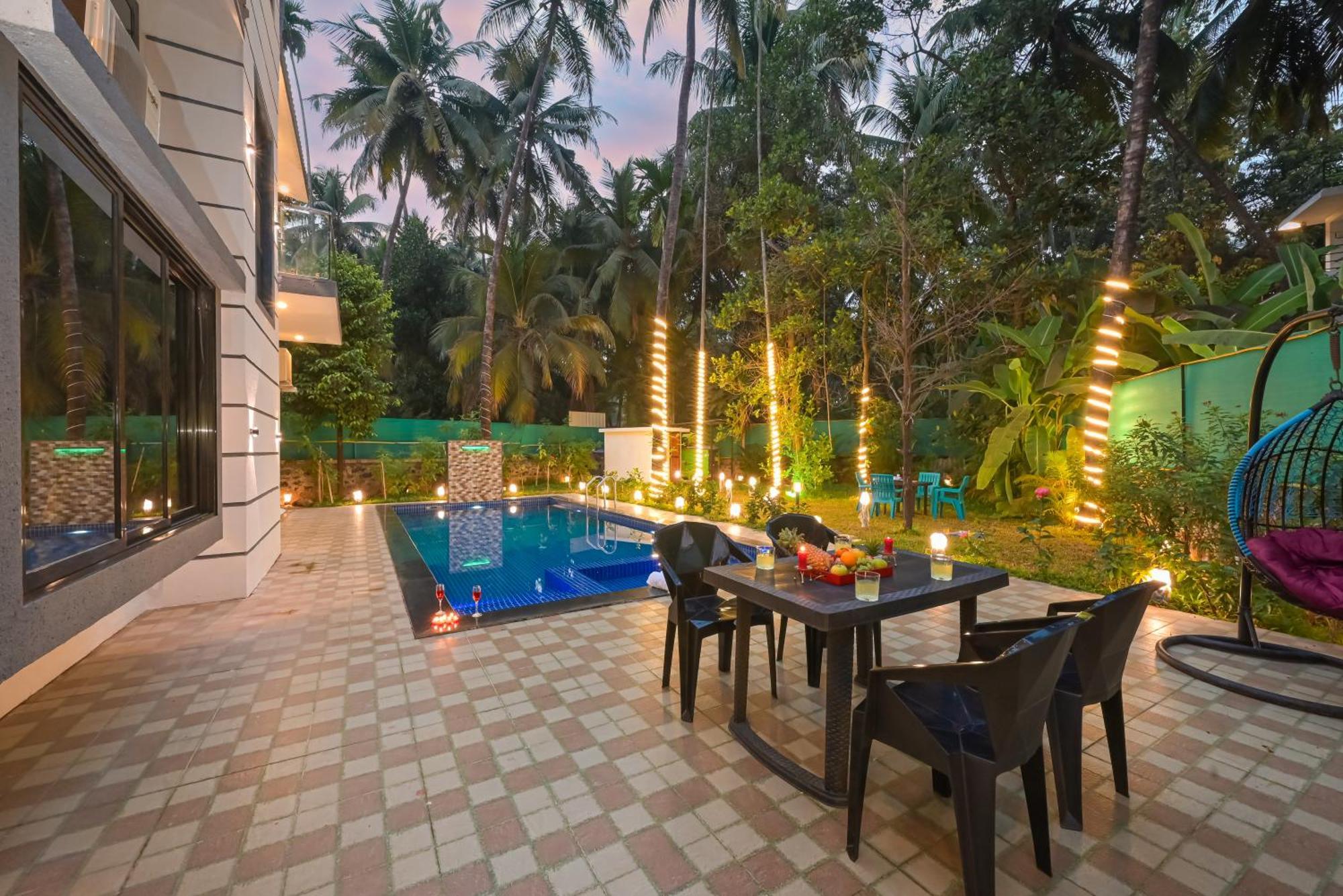 Seas The Day Luxurious 5Bhk Villa 2Min From Awas Beach With Huge Private Pool Alībāg Dış mekan fotoğraf