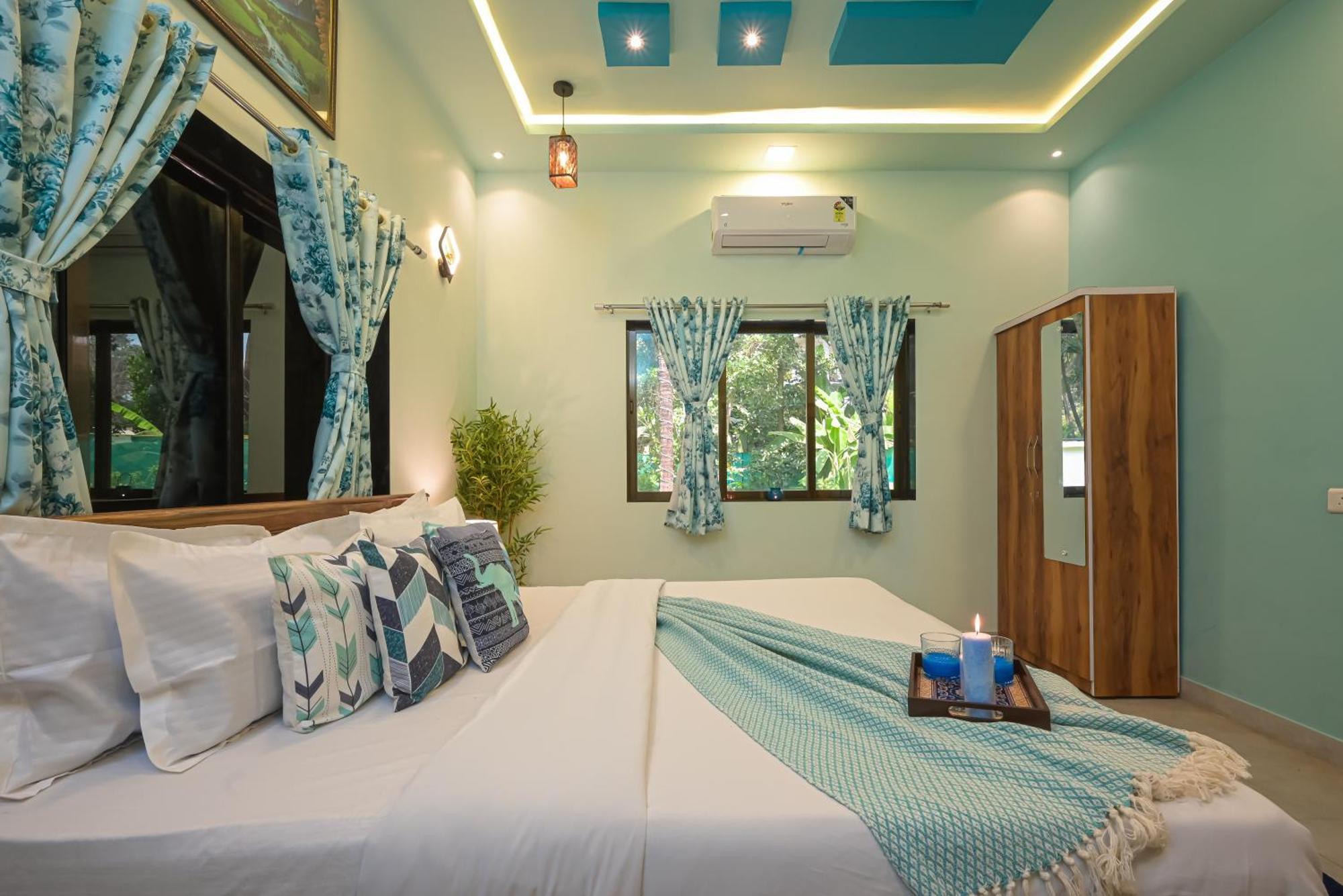 Seas The Day Luxurious 5Bhk Villa 2Min From Awas Beach With Huge Private Pool Alībāg Dış mekan fotoğraf