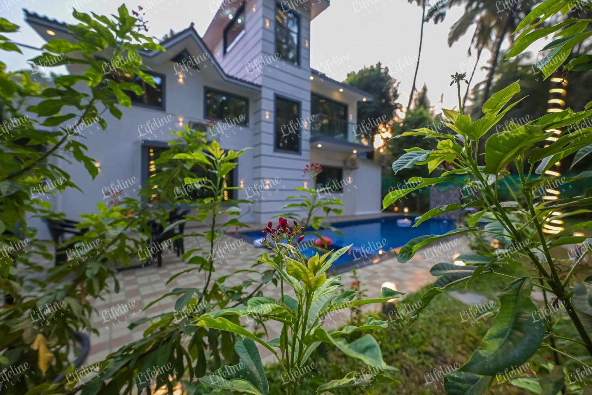 Seas The Day Luxurious 5Bhk Villa 2Min From Awas Beach With Huge Private Pool Alībāg Dış mekan fotoğraf